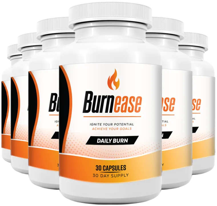BurnEase 6 bottle package